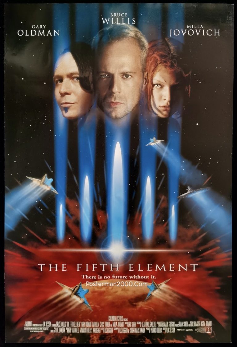 Fifth Element,The รหัส 5 คนอึดทะลุโลก (แบบที่ 2) – Posterman 2000