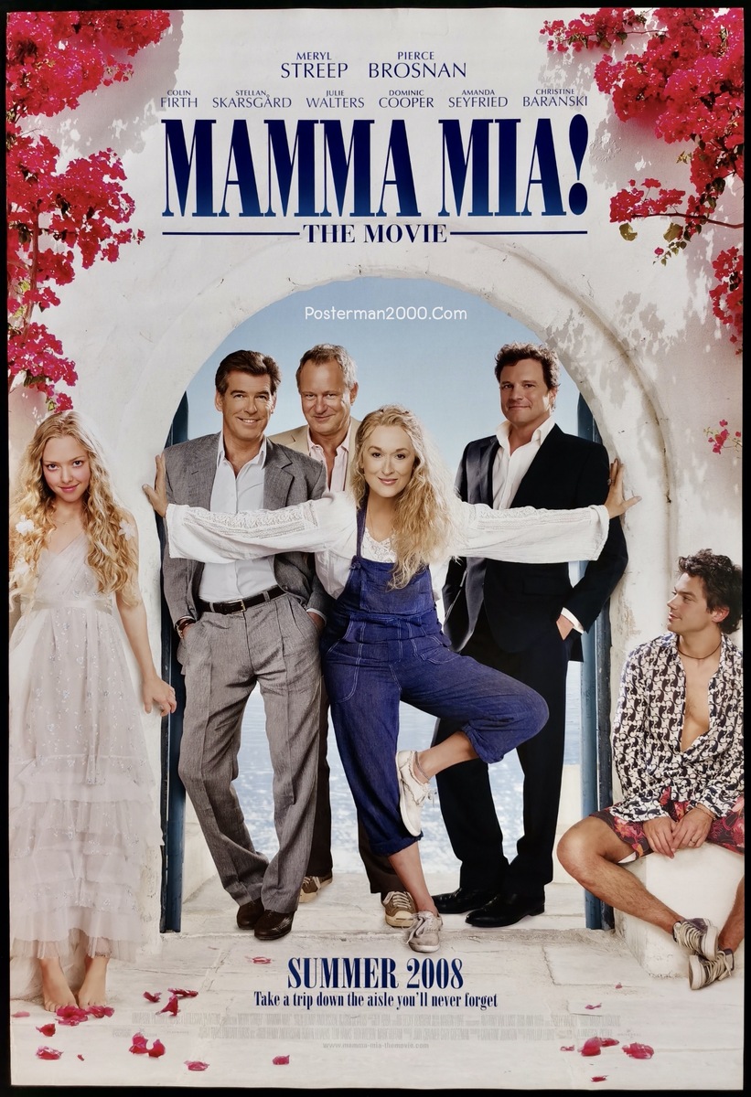Mamma Mia! The Movie มัมมา มีอา! วิวาห์วุ่น ลุ้นหาพ่อ (แบบที่ 2) –  Posterman 2000