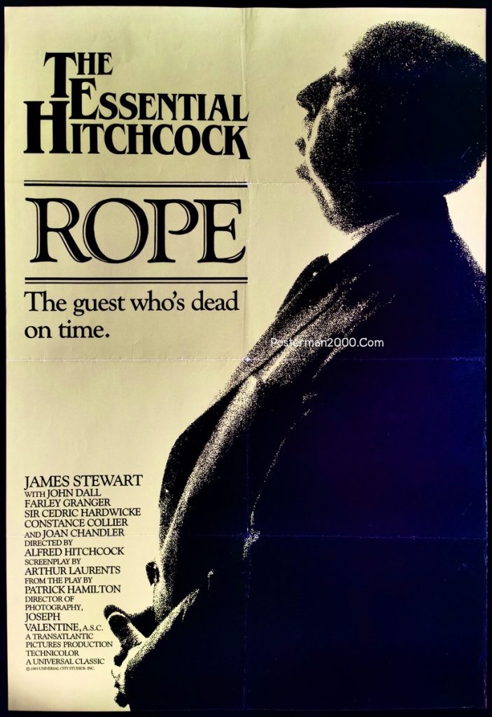 Rope Alfred Hitchcocks (สีเหลืองอ่อน) Posterman 2000