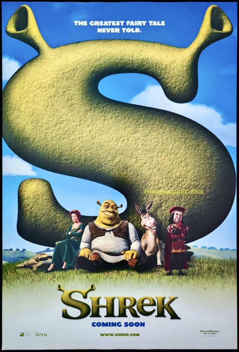 Shrek เชร็ค (แบบที่ 2) – Posterman 2000