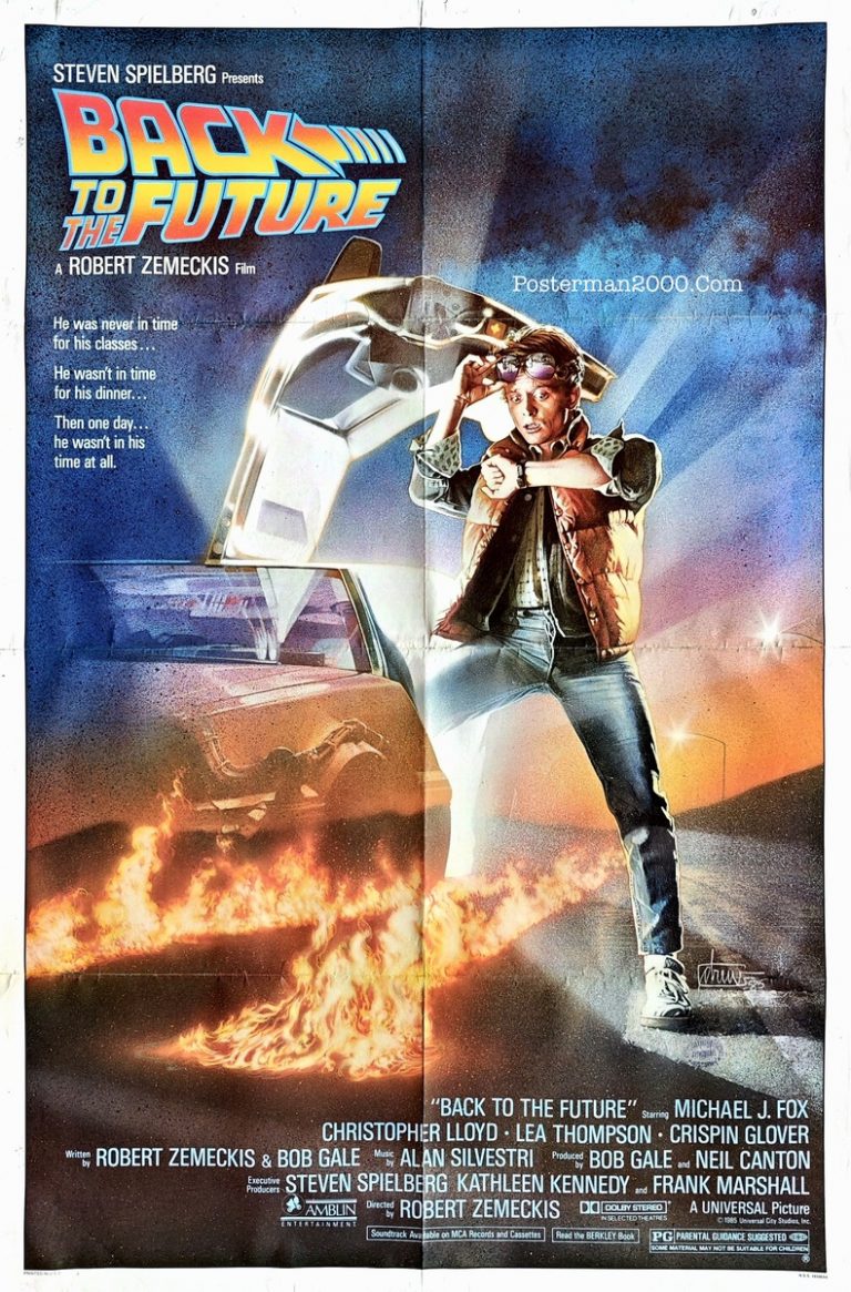 Back to the Future เจาะเวลาหาอดีต – Posterman 2000
