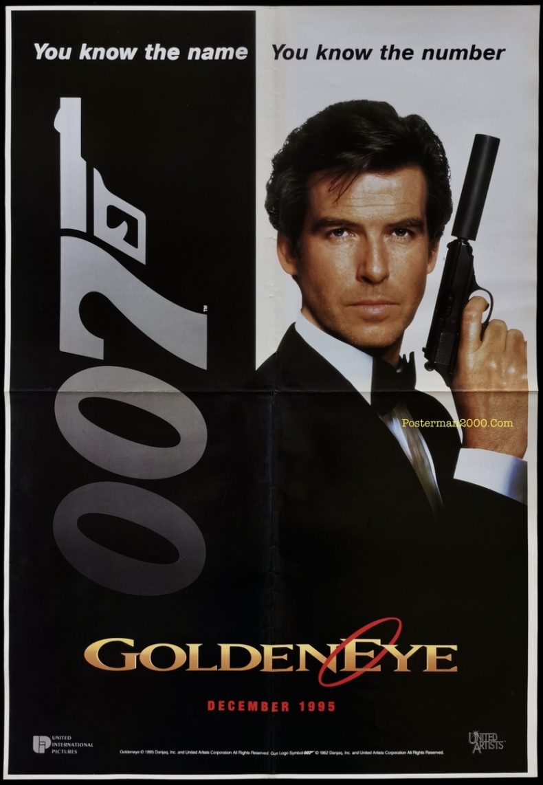 007 GoldenEye พยัคฆ์ร้าย 007 รหัสลับทลายโลก (แบบแรก) Posterman 2000