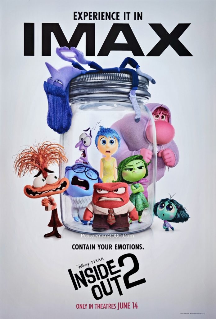 Inside Out 2 มหัศจรรย์อารมณ์อลเวง 2 (แบบ IMAX) – Posterman 2000