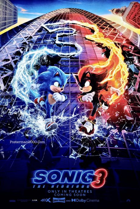 Sonic the Hedgehog 3 โซนิค เดอะ เฮดจ์ฮ็อก 3 – Posterman 2000