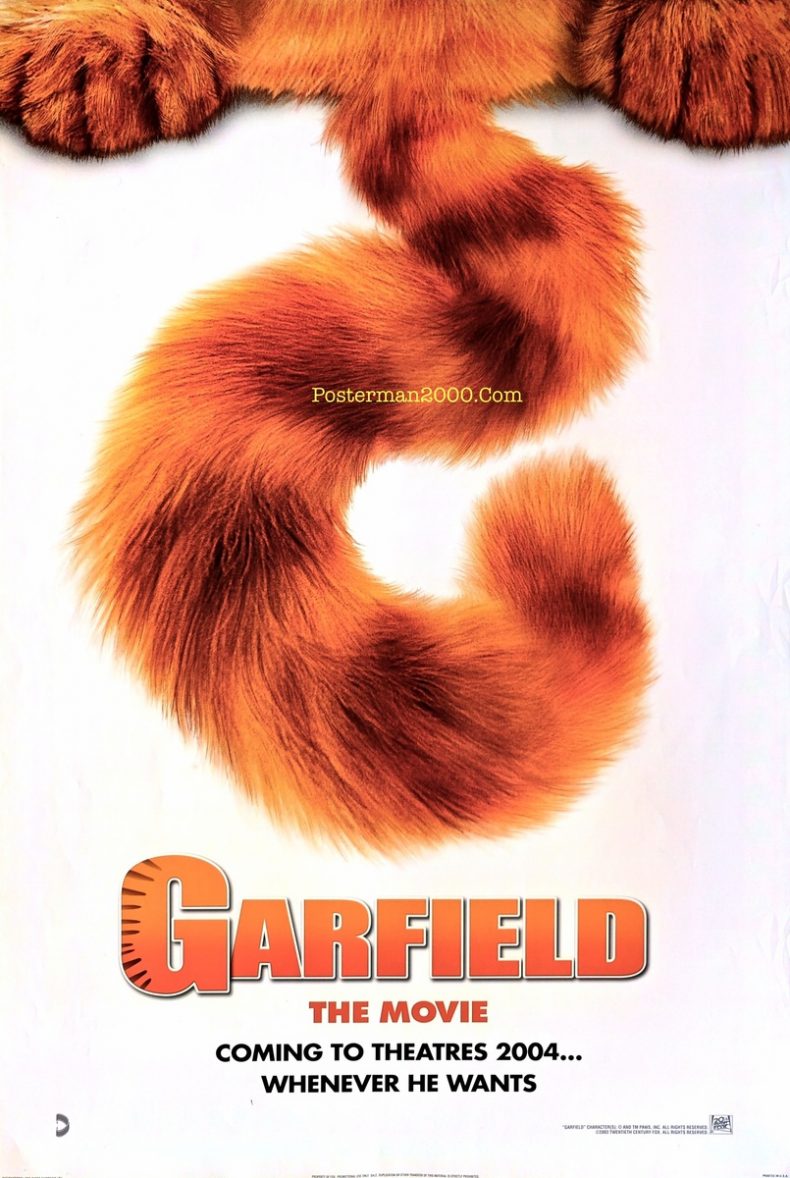 Fuy Garfeild Garfield การ์ฟิลด์ (แบบแรก) – Posterman 2000