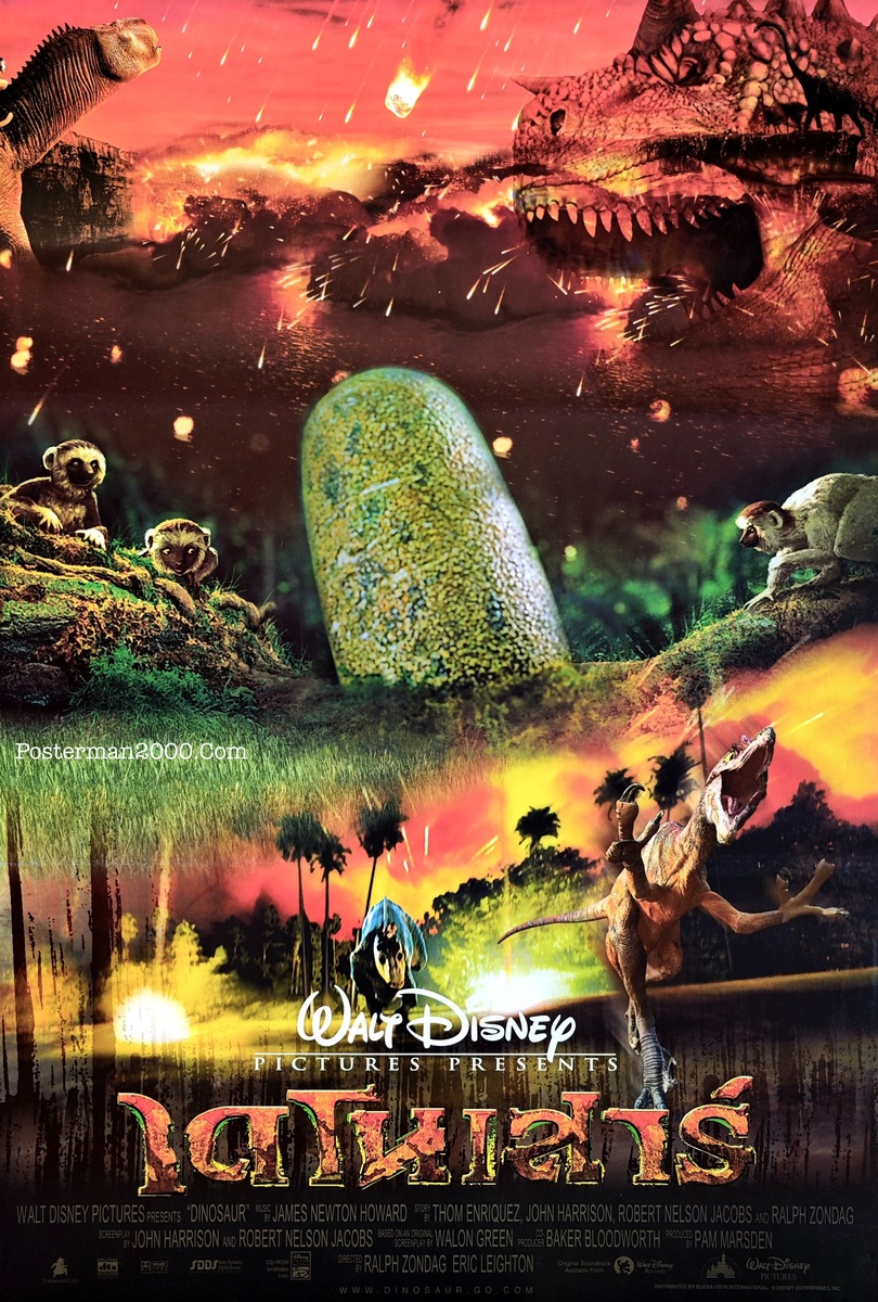 Dinosaur ไดโนเสาร์ – Posterman 2000