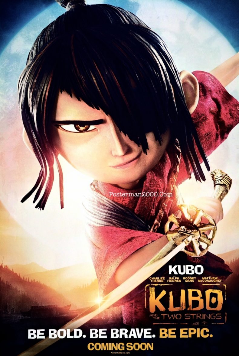 Kubo and the Two Strings คูโบ้และพิณมหัศจรรย์ (แบบแรก) – Posterman 2000