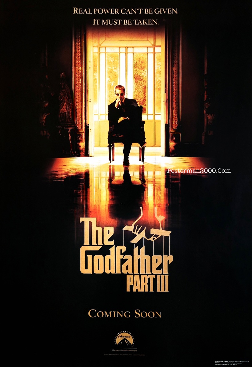 Godfather Part III, The เดอะ ก็อดฟาเธอร์ ภาค 3 (แบบแรก) – Posterman 2000