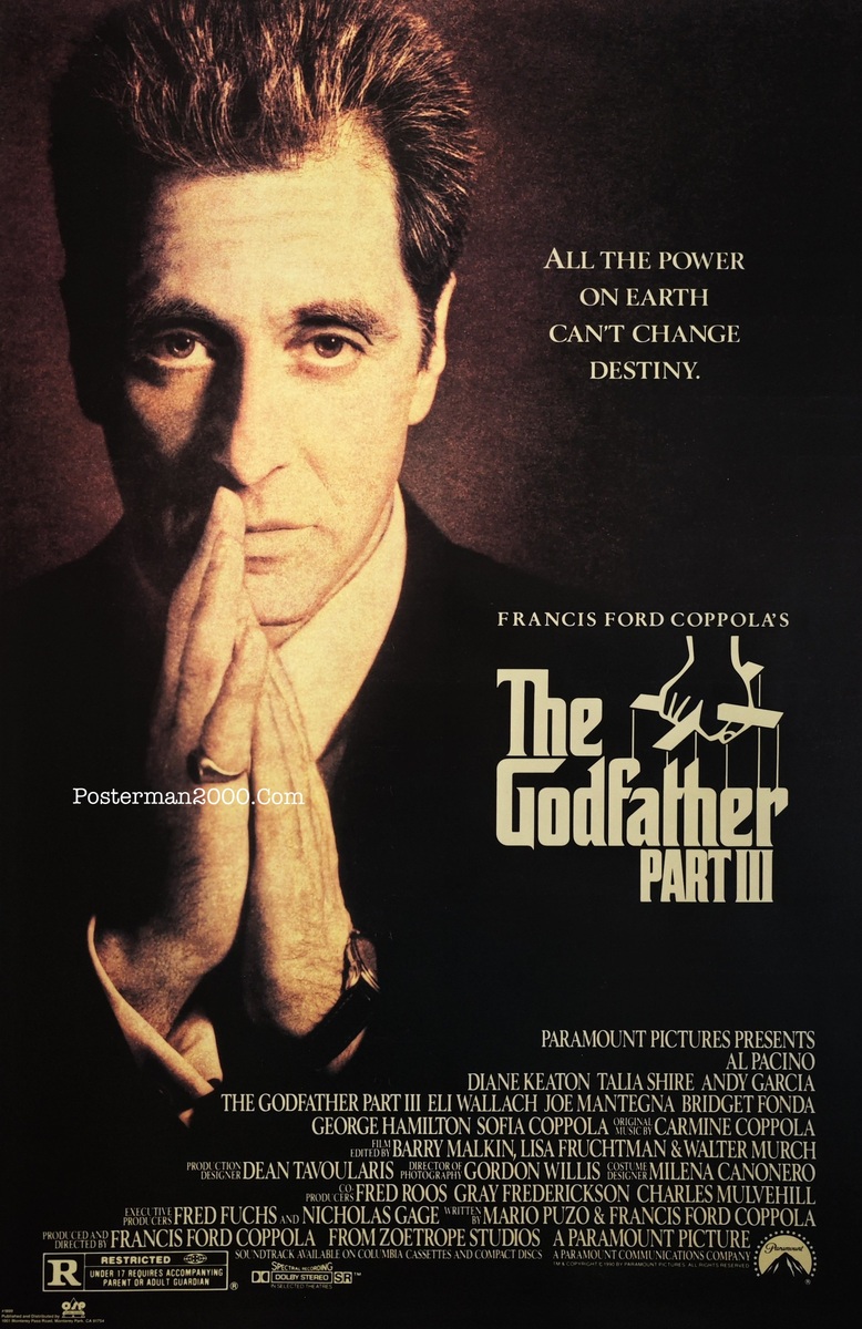 Godfather Part III, The เดอะ ก็อดฟาเธอร์ ภาค 3 (แบบที่ 2) – Posterman 2000