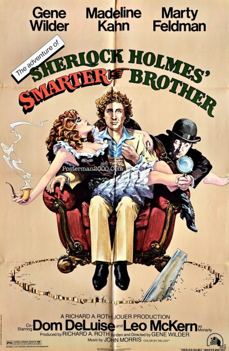 Adventure of Sherlock Holmes’ Smarter Brother, The – Posterman 2000