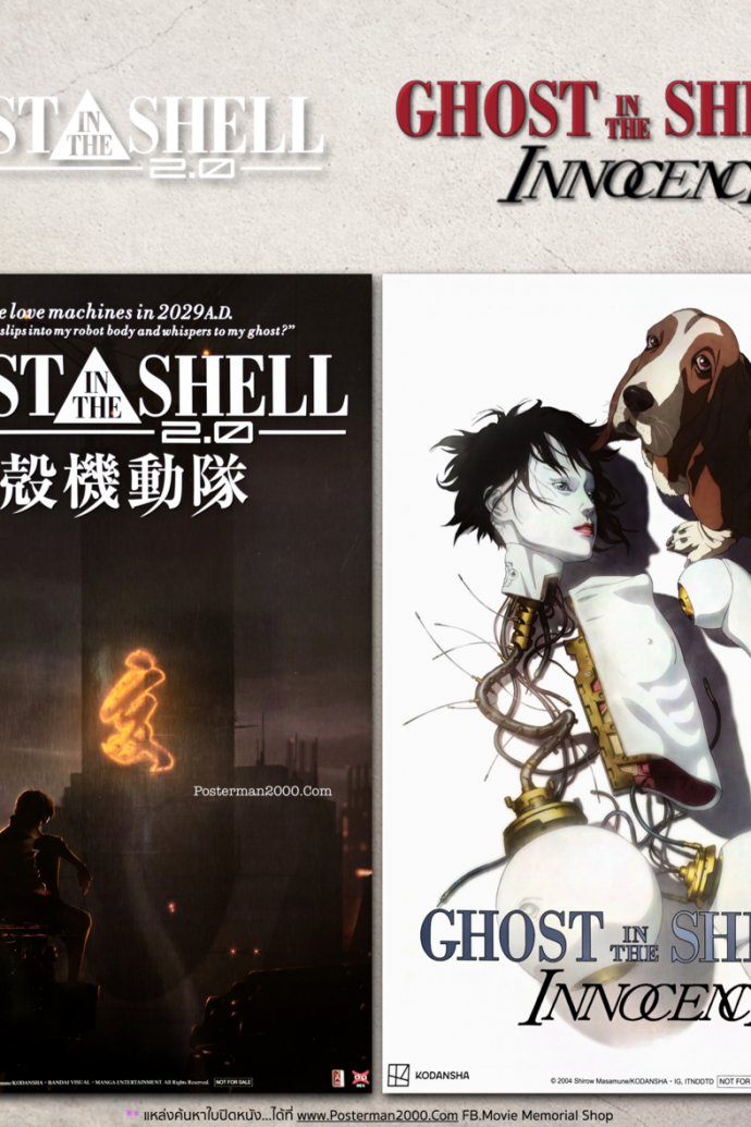 Ghost in the Shell โกสต์ อิน เดอะ เชลล์ – Posterman 2000